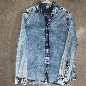 ASOS Denim Long Sleeve Shirt Size M